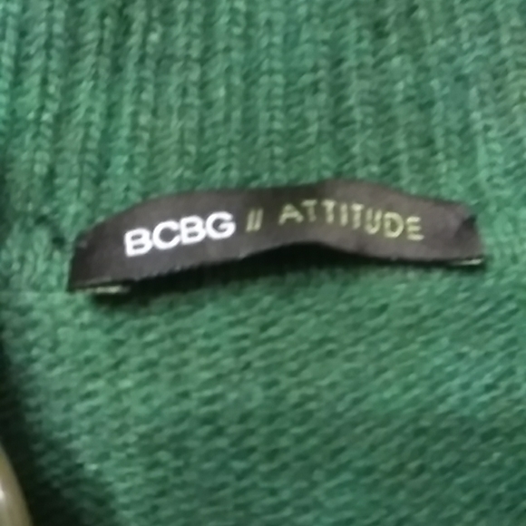 BCBG MEN'S WOOL CARDIGAN SWEATER - Picture 3 of 4